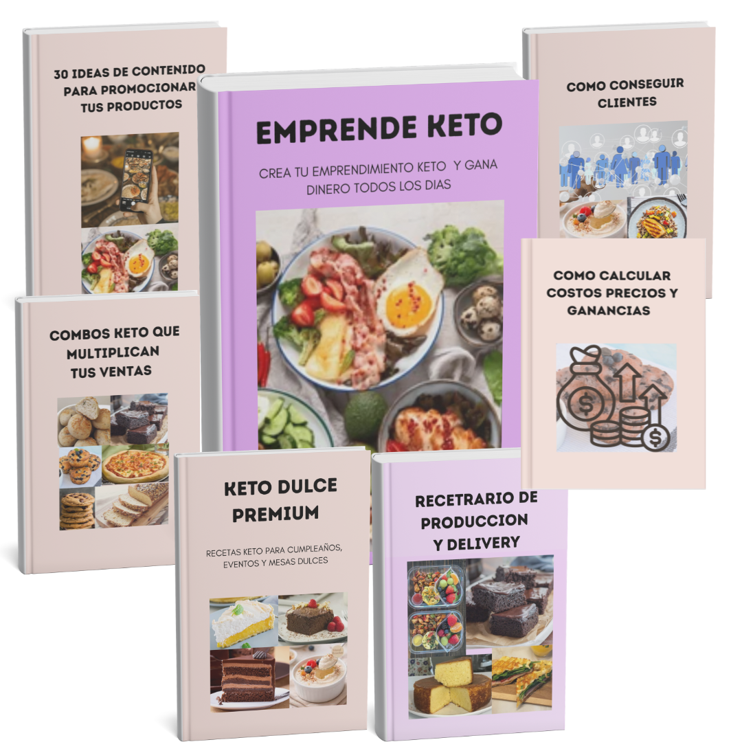 EMPRENDE KETO: Genera ingresos desde tu casa con comida Keto en 30 días